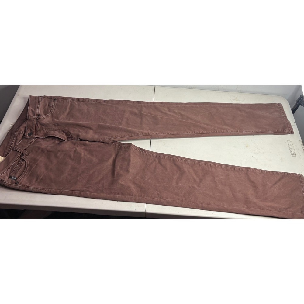 Abercrombie Fitch Mens Brown Straight Leg Pants W31 L34 Casual Everyday